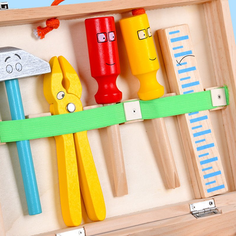 Jeu de construction en bois - ToolBox™ - JOUONS&CO.